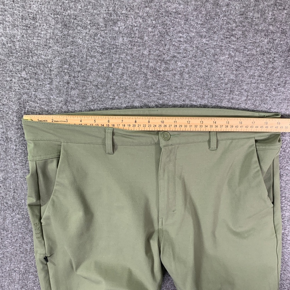 BYLT Everday Pant 2.0 Mens 38x30 Green Performance Stretch Athleisure - Picture 3 of 9